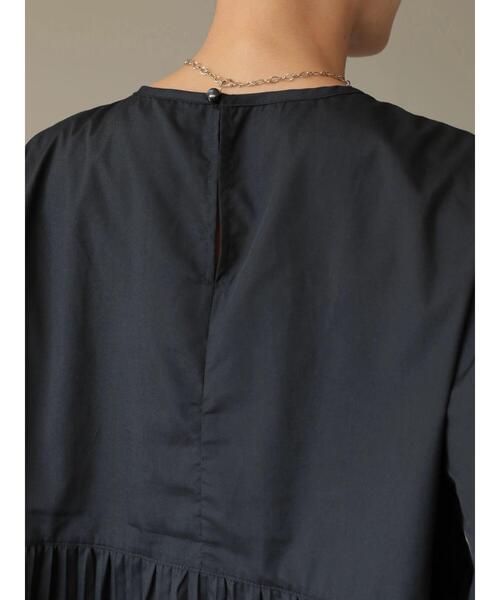 AMERICAN HOLIC(アメリカンホリック)の「SET 裾プリーツブラウス+ポンチベスト(シャツ/ブラウス・レディース・ブラック/オフホワイト・M/L)」の8枚目の写真