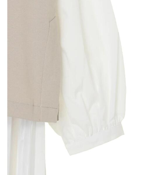 AMERICAN HOLIC(アメリカンホリック)の「SET 裾プリーツブラウス+ポンチベスト(シャツ/ブラウス・レディース・ブラック/オフホワイト・M/L)」の14枚目の写真