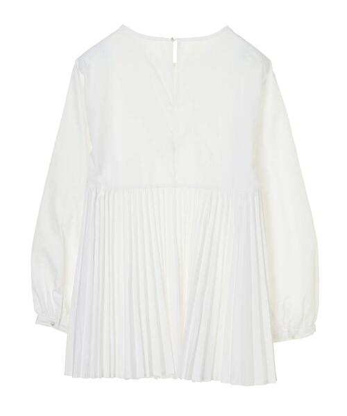 AMERICAN HOLIC(アメリカンホリック)の「SET 裾プリーツブラウス+ポンチベスト(シャツ/ブラウス・レディース・ブラック/オフホワイト・M/L)」の18枚目の写真