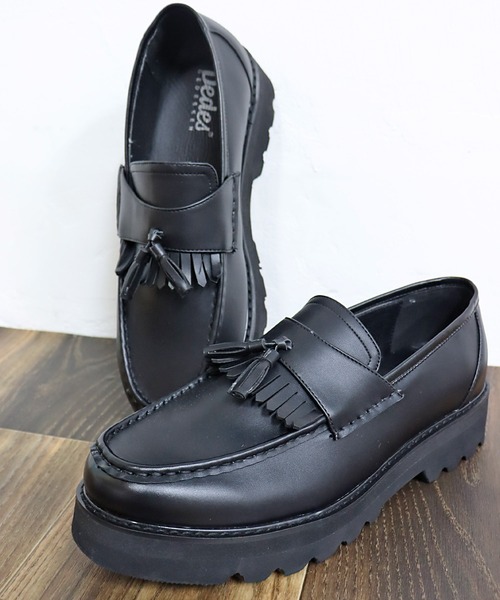 Dedes(デデス)の「Dedes / ハイソールタッセルローファー(6313)(ローファー・メンズ・ブラック・42/43/44/40/41)」の6枚目の写真