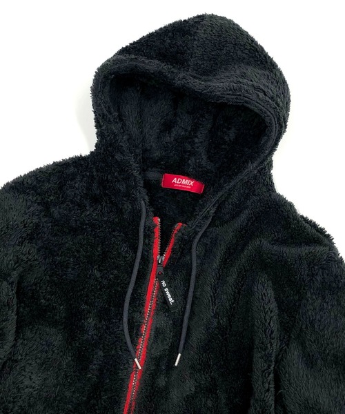 ADMIX/ATELIER SAB MEN(アドミックスアトリエサブメン)の「【no sweat.×ADMIX/ATELIER SAB MEN】コラボ ユニセックス シャギー ボア ジップアップ パーカー(パーカー・メンズ・ブラック/ベージュ/ネイビー/グレー・48/50)」の18枚目の写真