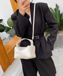 SETUP7（セットアップセブン）の「【SETUP7】ボックスシンプル手提げバッグ KNF ※（ハンドバッグ）」