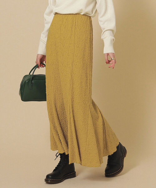 Ray BEAMS（レイビームス）の「Ray BEAMS / シャーリング マーメイド スカート（スカート・レディース・ブルー系その他3/ブラック/イエロー・ONE SIZE）」の17枚目の写真