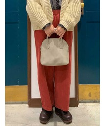 太コーデュロイワイドパンツ