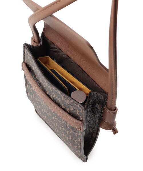 SHOO・LA・RUE（シューラルー）の「◆【カードケース付】スマートショルダー（ショルダーバッグ・レディース・ベージュ系/ブラック系4/ダークブラウン系・00）」の12枚目の写真