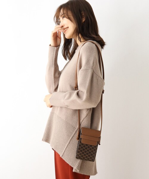 SHOO・LA・RUE（シューラルー）の「◆【カードケース付】スマートショルダー（ショルダーバッグ・レディース・ベージュ系/ブラック系4/ダークブラウン系・00）」の14枚目の写真