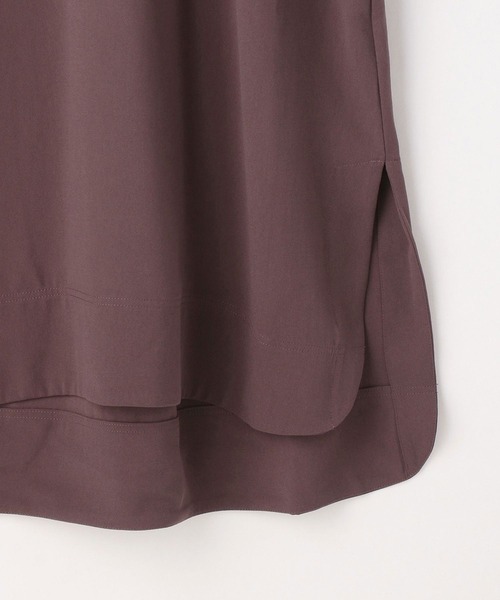 NICOLE white（ニコルホワイト）の「スタンドギャザーワンピース（ワンピース・レディース・チャコール/ブラウン・FREE）」の11枚目の写真