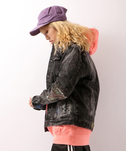 staple(ステイプル)の「【STAPLE】ウォッシュ加工キャップ(キャップ・メンズ・ブラック/パープル/オリーブ/ネイビー・FREE)」の22枚目の写真