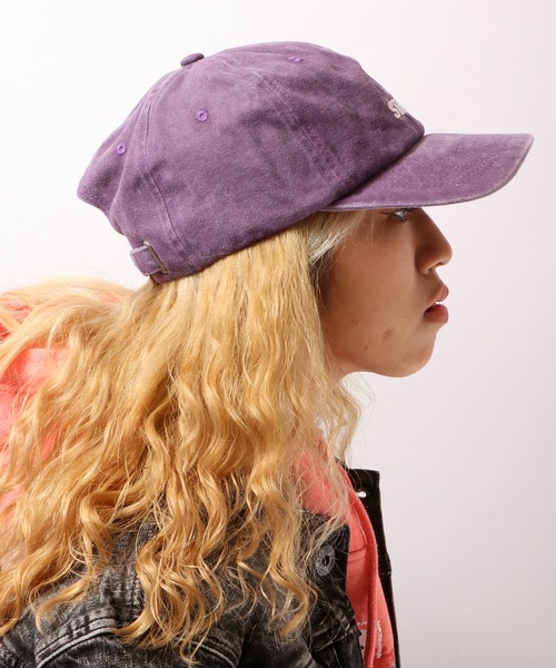 staple(ステイプル)の「【STAPLE】ウォッシュ加工キャップ(キャップ・メンズ・ブラック/パープル/オリーブ/ネイビー・FREE)」の19枚目の写真