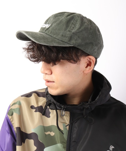 staple(ステイプル)の「【STAPLE】ウォッシュ加工キャップ(キャップ・メンズ・ブラック/パープル/オリーブ/ネイビー・FREE)」の13枚目の写真