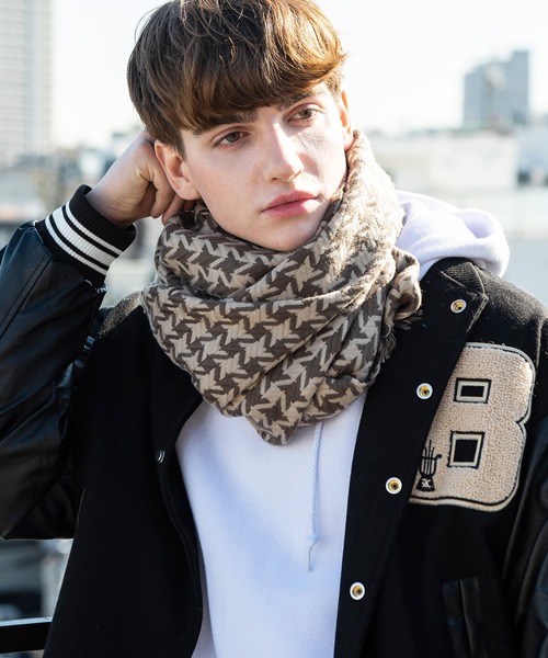 8(eight)（エイト）の「千鳥柄マフラー大（マフラー）」 - WEAR