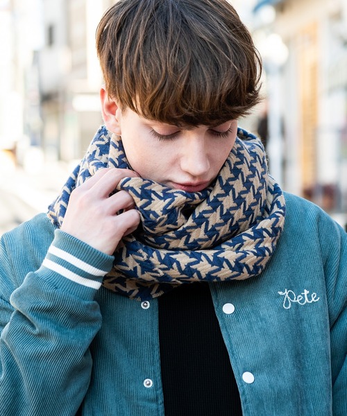 8(eight)（エイト）の「千鳥柄マフラー大（マフラー）」 - WEAR