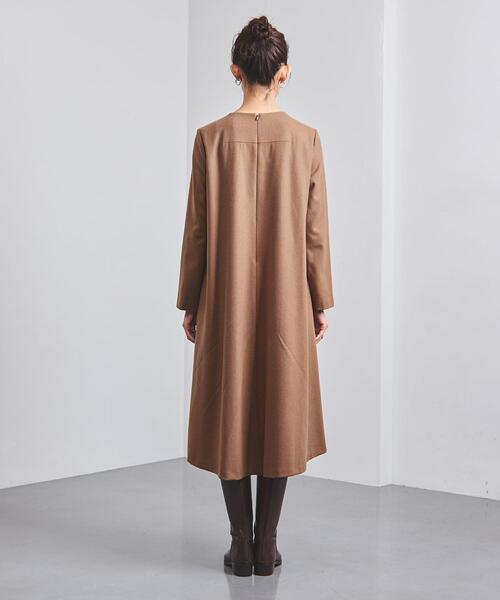 UNITED ARROWS（ユナイテッドアローズ）の「＜UNITED ARROWS＞フラノ フレア ワンピース B◆（ワンピース・レディース・ブラック/ベージュ/ネイビー・38/36）」の13枚目の写真