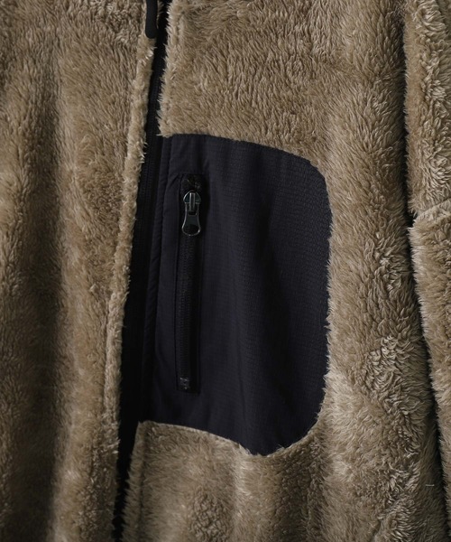 ZIP FIVE（ジップファイブ）の「【ZIP FIVE】ファーナイロン リバーシブルボアマウンテンパーカー（マウンテンパーカー・レディース・ホワイト×ブルー/ホワイト系/グレー系1/ベージュ系/ネイビー系/グレー系・X-LARGE/MEDIUM/LARGE）」の9枚目の写真