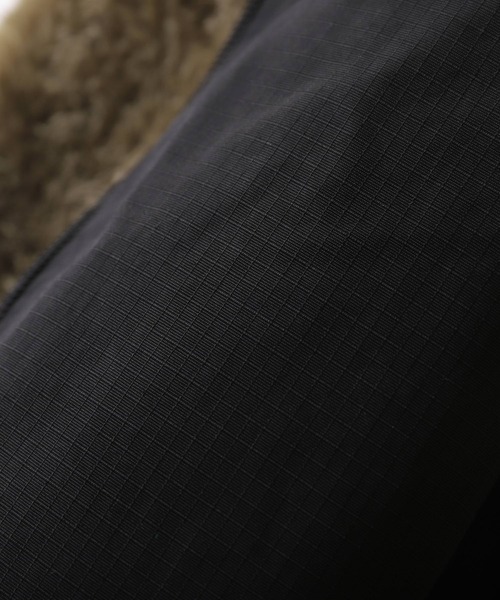 ZIP FIVE（ジップファイブ）の「【ZIP FIVE】ファーナイロン リバーシブルボアマウンテンパーカー（マウンテンパーカー・レディース・ホワイト×ブルー/ホワイト系/グレー系1/ベージュ系/ネイビー系/グレー系・X-LARGE/MEDIUM/LARGE）」の19枚目の写真