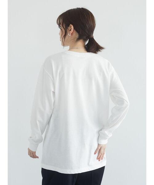Green　Parks（グリーンパークス）の「裾ストレートホワイトインナー＊（Tシャツ/カットソー・レディース・オフホワイト・FREE）」の17枚目の写真