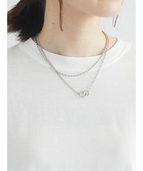 Green　Parks（グリーンパークス）の「裾ストレートホワイトインナー＊（Tシャツ/カットソー・レディース・オフホワイト・FREE）」の16枚目の写真