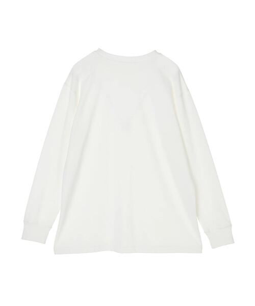 Green　Parks（グリーンパークス）の「裾ストレートホワイトインナー＊（Tシャツ/カットソー・レディース・オフホワイト・FREE）」の7枚目の写真