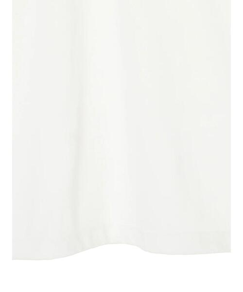 Green　Parks（グリーンパークス）の「裾ストレートホワイトインナー＊（Tシャツ/カットソー・レディース・オフホワイト・FREE）」の4枚目の写真