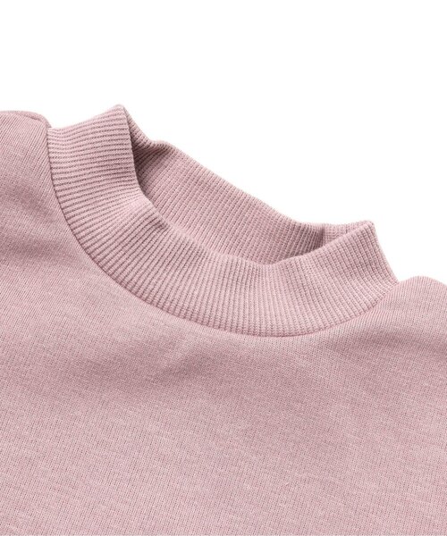 apres les cours(アプレレクール)の「フリル切替裏シャギーワンピース(ワンピース・キッズ・ピンク/ブラック/エンジ/ミント・110/140/80/100/90/130/120)」の10枚目の写真