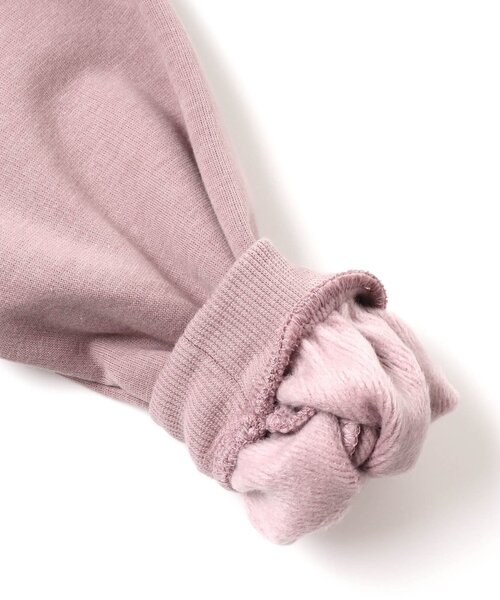 apres les cours(アプレレクール)の「フリル切替裏シャギーワンピース(ワンピース・キッズ・ピンク/ブラック/エンジ/ミント・110/140/80/100/90/130/120)」の13枚目の写真