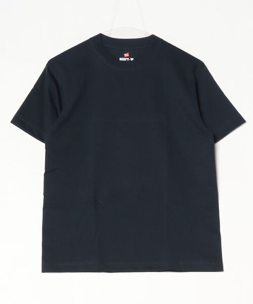 HANES(ヘインズ)の「BEEFY-T Hanes/ヘインズ クルーネック Tシャツ メンズ 半袖 カットソー 綿100 無地 レディース ユニセックス(Tシャツ/カットソー・メンズ・ホワイト/ブラック/レッド/グレー/パープル/ネイビー系/カーキ/グリーン/グレー系1/グレー系/ブルー系その他/ブラウン/レッド系その他/ベージュ/ネイビー系1・SMALL/MEDIUM/LARGE/X-LARGE/X-SMALL)」の13枚目の写真