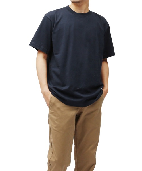 HANES(ヘインズ)の「BEEFY-T Hanes/ヘインズ クルーネック Tシャツ メンズ 半袖 カットソー 綿100 無地 レディース ユニセックス(Tシャツ/カットソー・メンズ・ホワイト/ブラック/レッド/グレー/パープル/ネイビー系/カーキ/グリーン/グレー系1/グレー系・SMALL/MEDIUM/LARGE/X-LARGE/X-SMALL)」の16枚目の写真