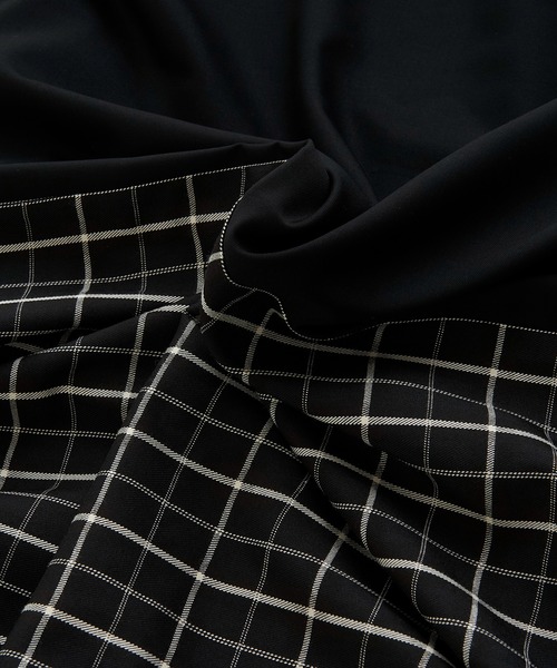 NO ID.（ノーアイディ）の「◇ドルマンスリーブ切替フードSH（シャツ/ブラウス・メンズ・グレー/ベージュ/ブラック/ブルーグリーン・ONE SIZE）」の14枚目の写真