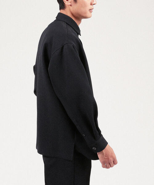 TOMORROWLAND （トゥモローランド）の「ポリエステルアセテート ポケットシャツ（シャツ/ブラウス・メンズ・ブラック/キャメル・S/M/XS）」の17枚目の写真