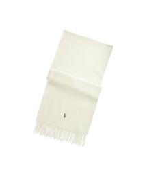 POLO RALPH LAUREN | フリンジ ヴァージン ウール スカーフ(マフラー)