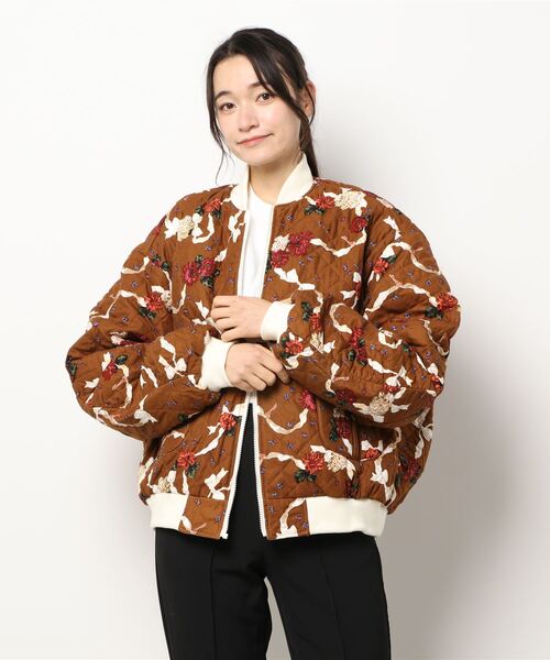 Little sunny bite（リトルサニーバイト）の「little sunny bite と pink house Reversible MA-1（MA-1・レディース・ブラック/レッド/アイボリー・FREE）」の17枚目の写真