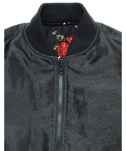 Little sunny bite（リトルサニーバイト）の「little sunny bite と pink house Reversible MA-1（MA-1・レディース・ブラック/レッド/アイボリー・FREE）」の10枚目の写真