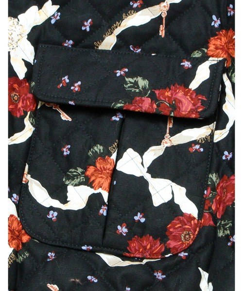 Little sunny bite（リトルサニーバイト）の「little sunny bite と pink house Reversible MA-1（MA-1・レディース・ブラック/レッド/アイボリー・FREE）」の15枚目の写真