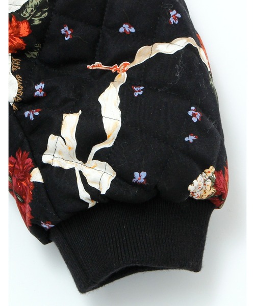 Little sunny bite（リトルサニーバイト）の「little sunny bite と pink house Reversible MA-1（MA-1・レディース・ブラック/レッド/アイボリー・FREE）」の6枚目の写真