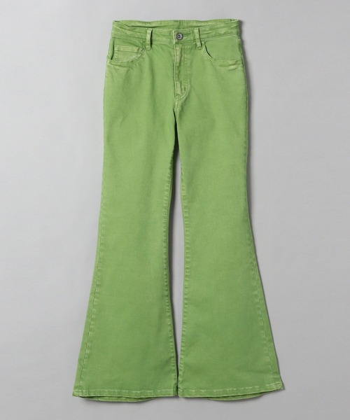 JEANASIS(ジーナシス)の「サスティナブルベルボトムデニムパンツ/263346(デニムパンツ・レディース・ホワイト/ブラック/グリーン/ブルー・SMALL/MEDIUM)」の21枚目の写真