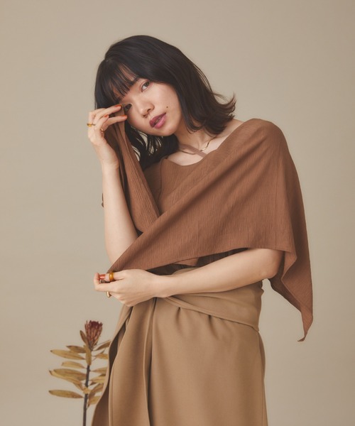 moi tytto（モイテュット）の「フレアチュニック【リバーシブル可能】（シャツ/ブラウス・レディース・モカ/ナチュラル・FREE）」の6枚目の写真