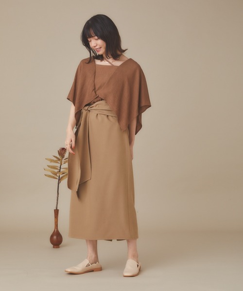 moi tytto（モイテュット）の「フレアチュニック【リバーシブル