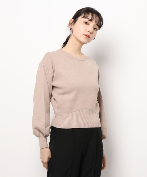 DURAS（デュラス）の「くびれニットトップス（ニット/セーター・レディース・ブラック/ブルー/パープル/レッド系その他/ベージュ・FREE）」の14枚目の写真