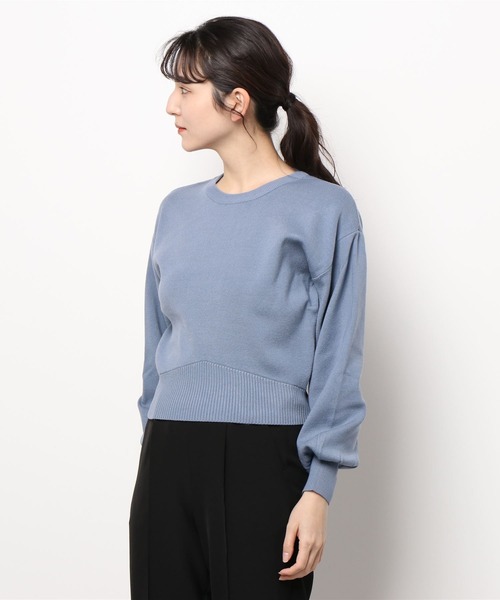 DURAS（デュラス）の「くびれニットトップス（ニット/セーター・レディース・ブラック/ブルー/パープル/レッド系その他/ベージュ・FREE）」の19枚目の写真