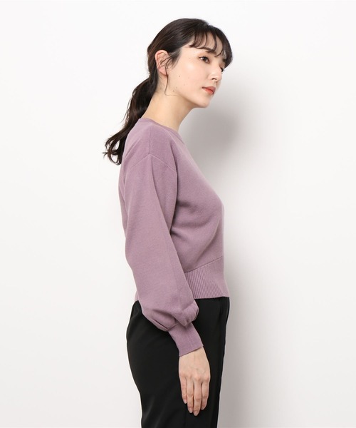 DURAS（デュラス）の「くびれニットトップス（ニット/セーター・レディース・ブラック/ブルー/パープル/レッド系その他/ベージュ・FREE）」の22枚目の写真