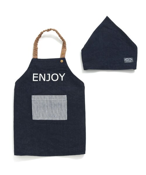 セール】エプロン・三角巾セット（エプロン）｜Ampersand