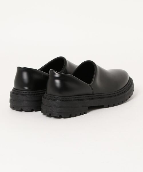 SVEC（シュベック）の「チャンキーソール ドクターシューズ / スリッポン（スリッポン・メンズ・ブラック系その他・40/39/43/41/42/44）」の2枚目の写真