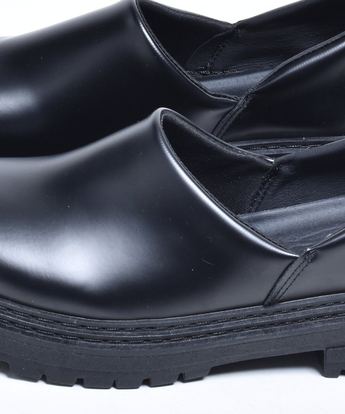 SVEC（シュベック）の「チャンキーソール ドクターシューズ / スリッポン（スリッポン・メンズ・ブラック系その他・40/39/43/41/42/44）」の10枚目の写真