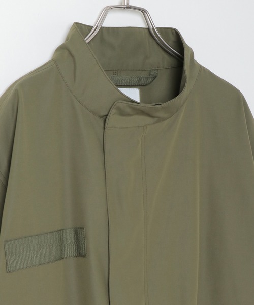 ikka（イッカ）の「撥水モッズコート（モッズコート・メンズ・ネイビー/オリーブ・M/L/XL）」の9枚目の写真