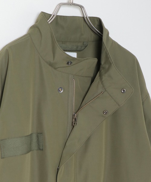 ikka（イッカ）の「撥水モッズコート（モッズコート・メンズ・ネイビー/オリーブ・M/L/XL）」の10枚目の写真