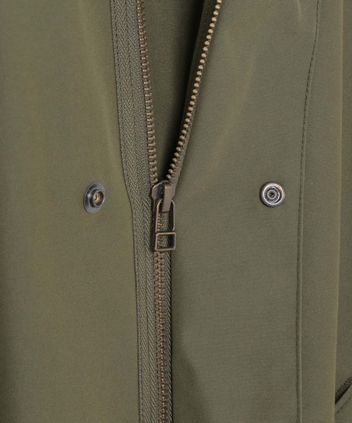 ikka（イッカ）の「撥水モッズコート（モッズコート・メンズ・ネイビー/オリーブ・M/L/XL）」の15枚目の写真