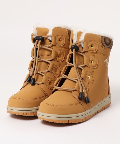 Parade(パレード)の「【防水・防滑】OUTDOOR SPORTS ボアレースアップブーツ FKN-1111(ブーツ・レディース・ブラック/ネイビー/キャメル・23.0cm/24.0cm/25.0cm/24.5cm/23.5cm)」の3枚目の写真