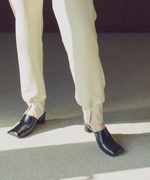 N.（N. Natural Beauty Basic）（エヌエヌナチュラルビューティーベーシック）の「◆サムカバーミュール（サンダル・レディース・ブラック/ブラウン/ナチュラル・MEDIUM/LARGE）」の7枚目の写真