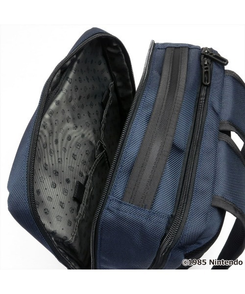 TOKYO SHIRTS（トウキョウシャツ）の「SUPER MARIO BROS. スーパーマリオブラザーズ ビジネスリュックサック（バックパック/リュック・メンズ・ブラック/ネイビー・FREE）」の7枚目の写真