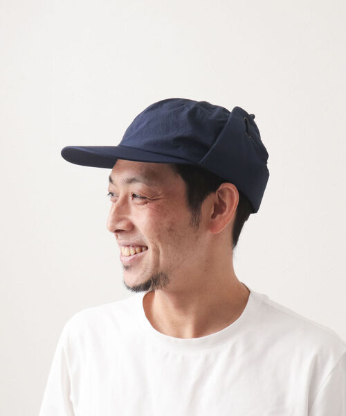 帽子 Nine Tailor Elm Flap Hat NINE TAILOR(ナインテイラー) 耳当て付きバケットハット Elm